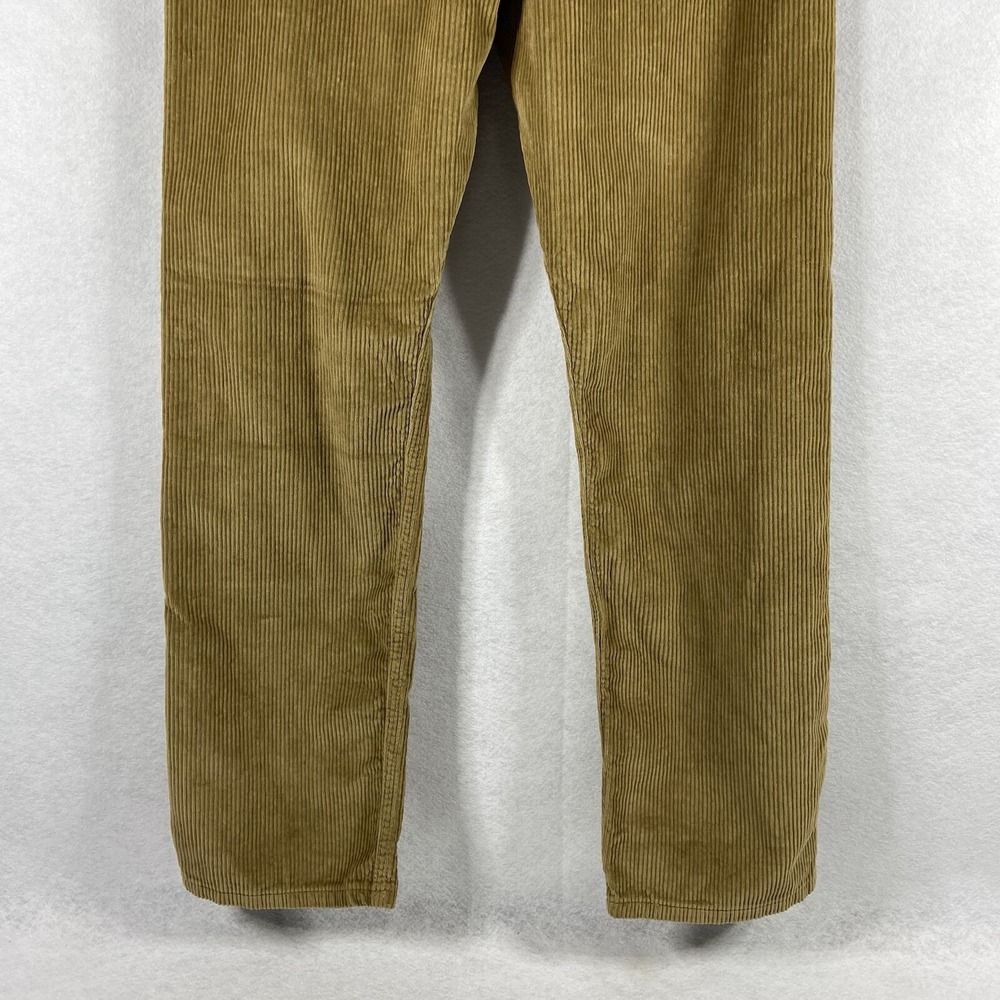 Levi's  Pants Women's 33x30 Brown Corduroy Mid Rise‎ Straight Leg New - Picture 6 of 12